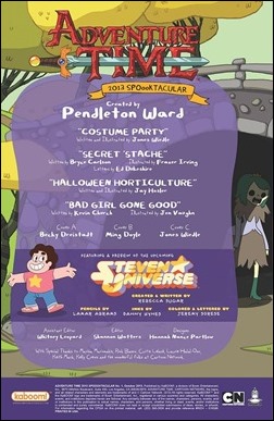 Adventure Time 2013 Spoooktacular #1 Preview 3