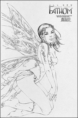 All New Fathom #3 Cover C - Ebas sketch