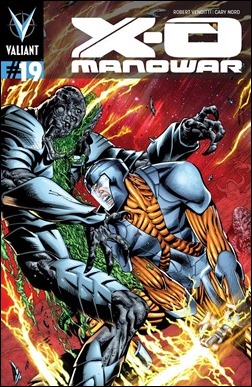 X-O Manowar #19 Cover - Bart Sears Variant