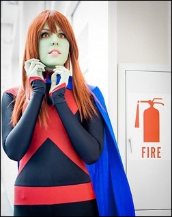 Sirene as Miss Martian (Stealth Suit) [Young Justice] (Photo by LJinto)