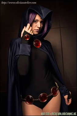 Olivia Ward as Raven (Photo by Kevin Chan Photography)