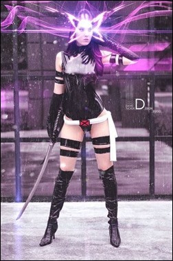 Jenifer Ann as Uncanny X-Force Psylocke (Photo by David Lee Tucker)