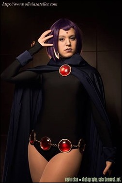 Olivia Ward as Raven (Photo by Kevin Chan Photography)