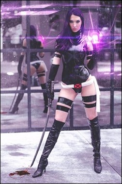 Jenifer Ann as Uncanny X-Force Psylocke (Photo by David Lee Tucker)