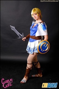 Olivia Ward as Sophitia (Photo by Amanda Elemental Irwin)