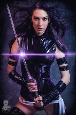 Jenifer Ann as Uncanny X-Force Psylocke (Photo by David Love Photography)