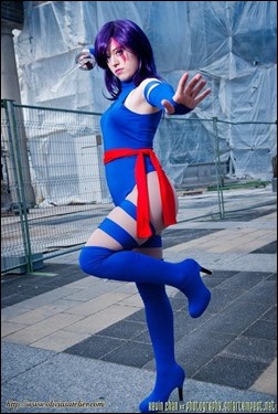 Olivia Ward as Psylocke (Photo by Kevin Chan/SolarTempest)