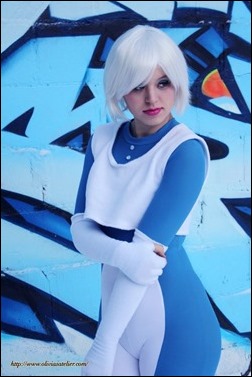 Olivia Ward as Ice (Photo by http://xandrocameron.blogspot.com/)