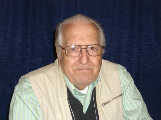 Comics creator Nick Cardy at the New York Comic Convention in Manhattan, April 20, 2008. © Luigi Novi / Wikimedia Commons