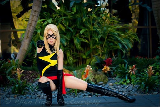 Jenifer Ann as Ms. Marvel (Photo by Allen Finley Fine Art & Photography)