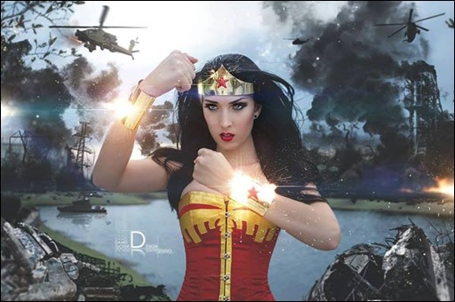 Jenifer Ann as Wonder Woman (Photo by David Lee Tucker)