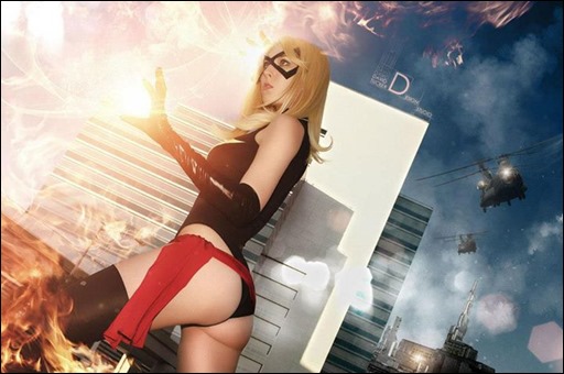 Jenifer Ann as Ms. Marvel (Photo by David Lee Tucker)