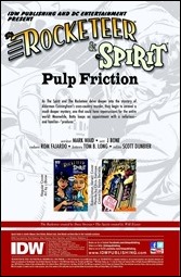 The Rocketeer/The Spirit: Pulp Friction! #3 Preview 1