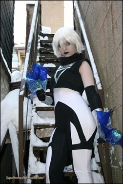 Olivia Ward as Black Lantern Ice (Photo by Xandro Studio)