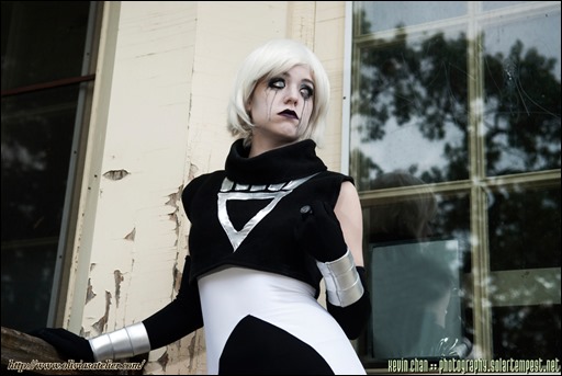 Olivia Ward as Black Lantern Ice (Photo by Kevin Chan/SolarTempest)