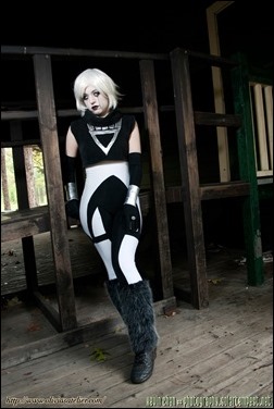 Olivia Ward as Black Lantern Ice (Photo by Kevin Chan/SolarTempest)