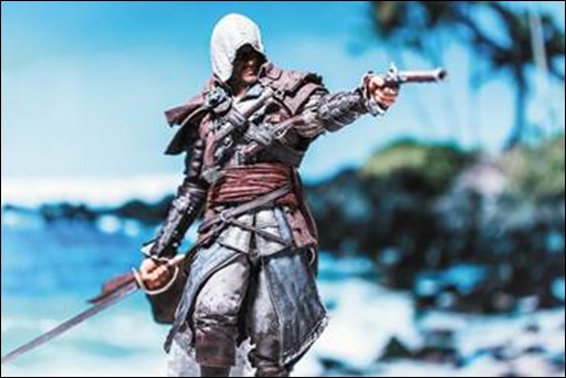 Limited Edition Assassin's Creed IV Black Flag Edward Kenway Statue From McFarlane Toys