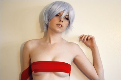 Lossien as Rei from Neon Genesis Evangelion (Photo by Sarah Hoyland)