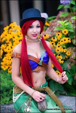 Liana Richardson as Steampunk Ariel (Photo by GeneralGau's Kitchen)