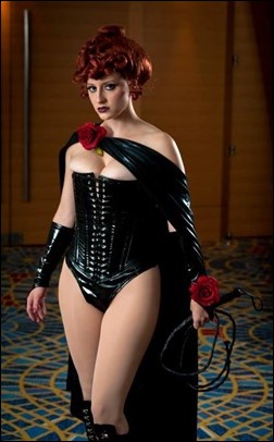 Abby Dark Star as The Black Queen (Jean Grey) (Photo by Darrell Ardita)