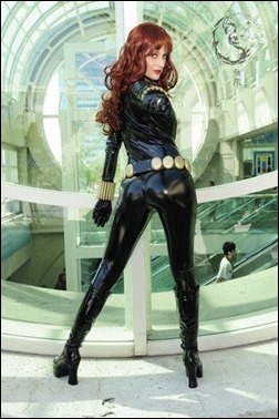 Abby Dark Star as Black Widow (Photo by Kevin Green)