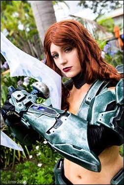 Abby Dark Star as Jane 117 - Master Chief (Photo by LJinto)