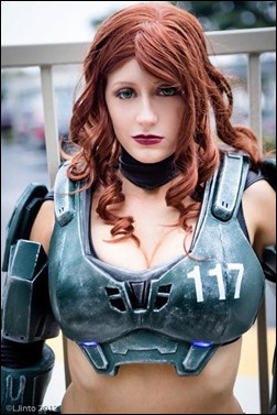 Abby Dark Star as Jane 117 - Master Chief (Photo by LJinto)