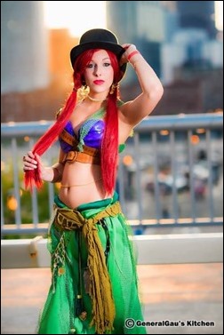 Liana Richardson as Steampunk Ariel (Photo by GeneralGau's Kitchen)