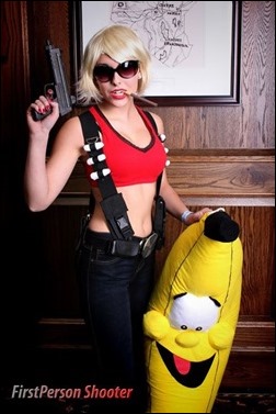 Liana Richardson as Fem Duke Nukem (Photo by FirstPerson Shooter)