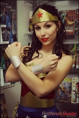 Liana Richardson as Wonder Woman (Photo by FirstPerson Shooter)