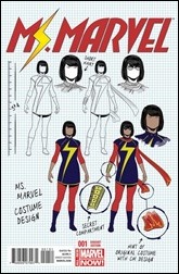 Ms. Marvel #1 Cover - Mckelvie Design Variant