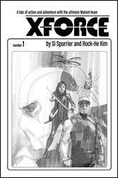 X-Force #1 Cover - Noto Sketch Variant