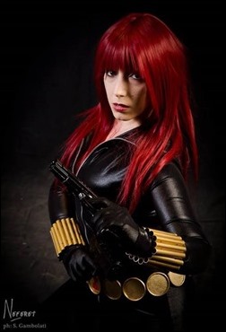 Neferet as Black Widow (Photo by Sebastian Gambolati)