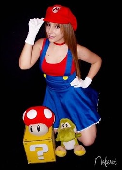 Neferet as Mario (Photo by Sebastian Gambolati)