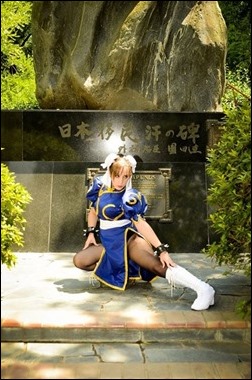 Neferet as Chun Li - Street Fighter (Photo by Sebastian Gambolati)