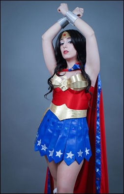 Neferet as Wonder Woman (Photo by Adrian Ummo)