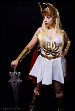 Neferet as She-Ra, Princess of Power (Photo by Sebastian Gambolati)