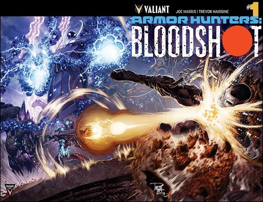Armor Hunters: Bloodshot #1 Chromium Cover