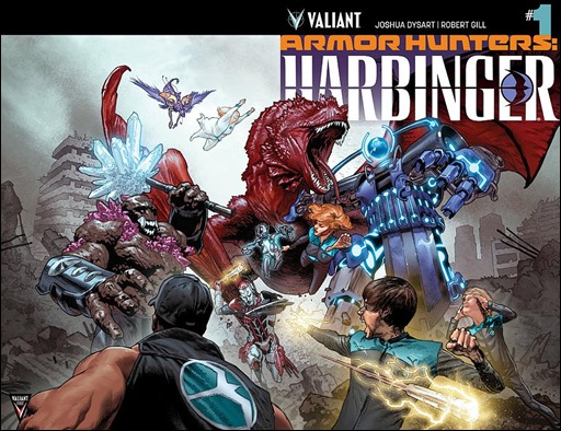 Armor Hunters: Harbinger #1 Chromium Cover