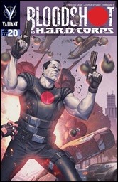 Bloodshot and H.A.R.D. Corps #20 Cover - Molina Pullbox