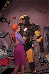 Iron Man #23.NOW Cover - Quinones Variant
