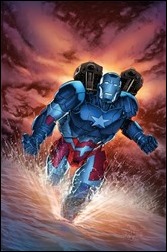 Iron Patriot #1 Cover - Perkins Variant