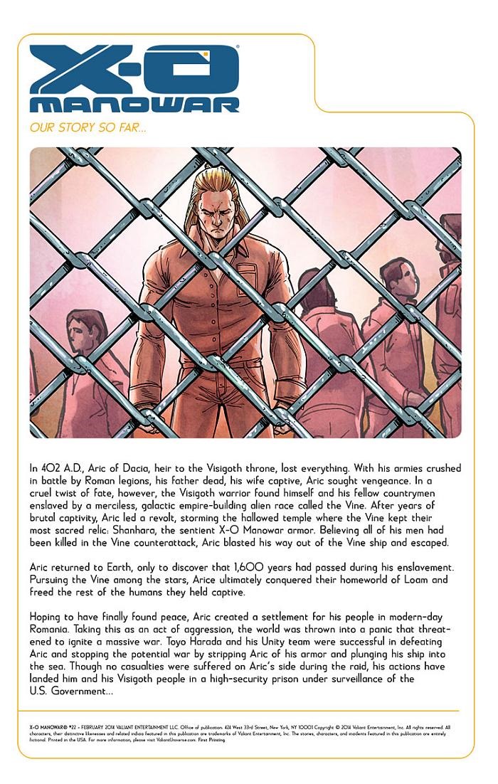X-O Manowar, Vol. 1 by Robert Venditti X-O Manowar, Vol. 1 by Robert Venditti