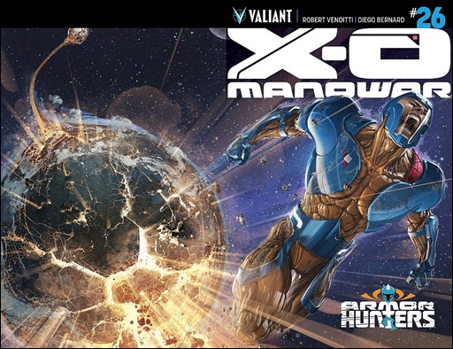 X-O Manowar #26 Chromium Cover
