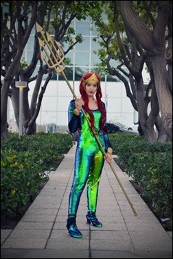 Tenleid Cosplay as Mera (Photo by naxsnaps.co.uk)