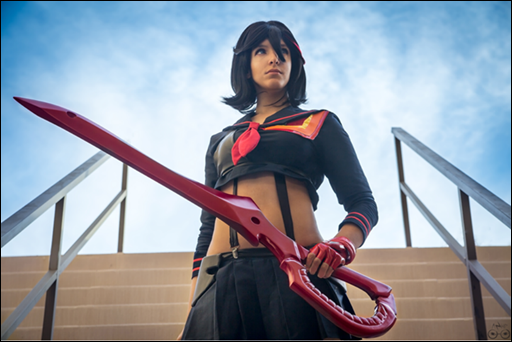 Tenleid Cosplay as Ryuko Matoi - Kill La Kill (Uniform Ver.) (Photo by AzHP Photography)