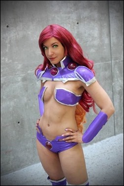 Tenleid Cosplay as New 52 Starfire