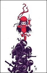 Elektra #1 Cover - Young Variant