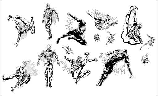 Spider-Man 2099 Sliney Concept Art