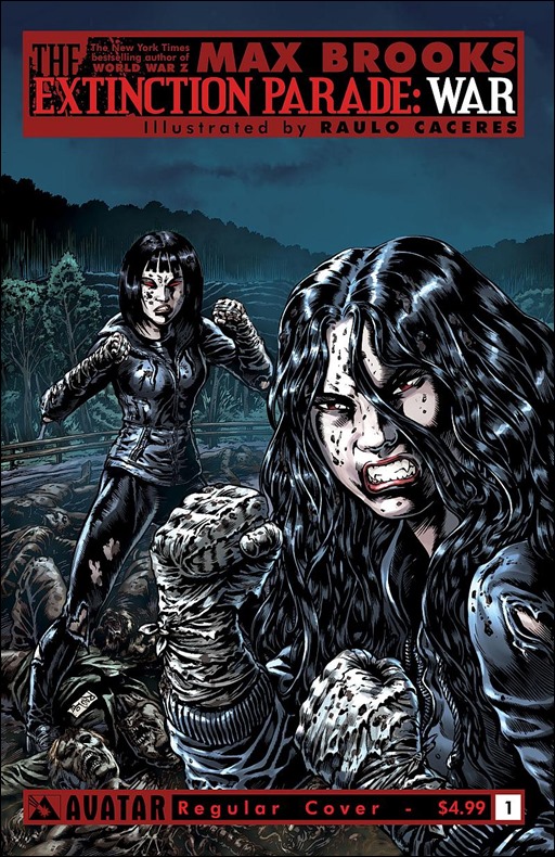 Extinction Parade: War #1 cover